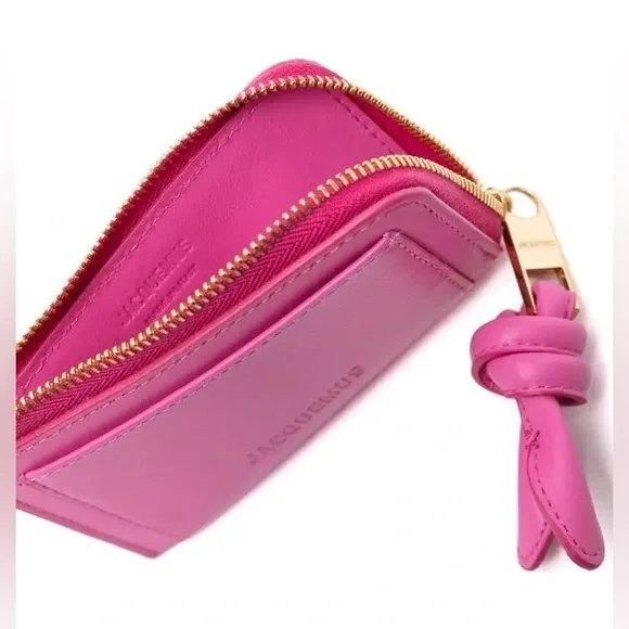 Jacquemus Vibrant Pink Wallet Like New - Picture 2 of 4